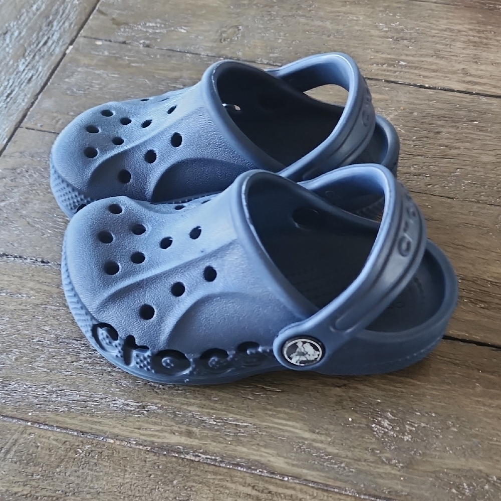 CROCS Kids' Blue Clogs
